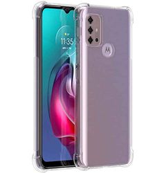 Tumundosmartphone Custodia Gel TPU Anti-Shock Trasparente per Motorola Moto G10 / G20 / G30