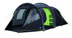 High Peak Paros 5 Tienda, Unisex, Rosa (Antracita) / Verde, 480 x 310 x 200/185 cm