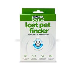 Platinum Pets Pawsitively Safe Pet Finder Dog Tag en kattenlabel, klein, kat blauw