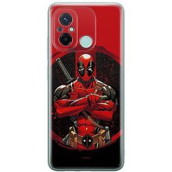 ERT GROUP mobiltelefonfodral för Xiaomi REDMI 12C/ REDMI 11A originalt och officiellt licensierat Marvel mönster Deadpool 006 anpassad till formen på mobiltelefonen, fodral tillverkad av TPU-plast