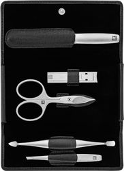 Henckels TWINOX Manicure Set Nappa Z Comp. 5 pezzi- Combs- Nail Cleaner Tweezers- File- Di