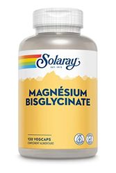 Solaray Magnésium Bisglycinate | Formule vegan et lab verified | 120 vegcaps