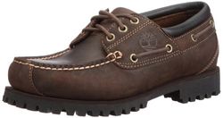 Timberland 3 Eye Boat Brown, Mocasines Hombre, Marrón, 43