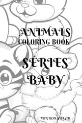 Animal coloring Book: Forest Animals Series