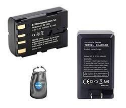 Digital Batterie de Rechange avec Chargeur de Voyage pour JVC BN V408, V408-H Étui Inclus