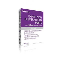 ARKOFARM Integratore Alimentare Expert Skin Resveratrolo Forte, 30 Capsule