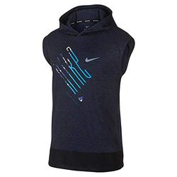 Nike AJ7586-451 Haut sans Manches à Capuche Homme, Obsidienne/HTR/Argent Réfléchissant, FR : Taille Unique (Taille Fabricant : 2XL)