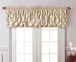 VCNY Home sur Mesure Cantonnière, Taupe, 60" x 20"
