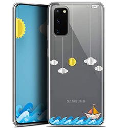 Caseink fodral för Samsung Galaxy S20 (6.2) gel HD [tryckt i Frankrike - Galaxy S20 fodral - mjukt - stötskyddat ] Liten båt till sjöss