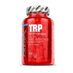 Amix - Aminoácido essencial - L-Tryptophan - Complemento alimentar - favorece o descanso, humor e regeneração muscular - 90 cápsulas - 200 gramas