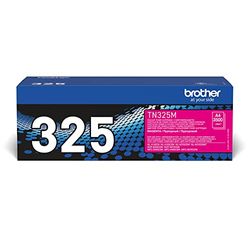 Brother TN325M Cartuccia Toner, 3500 Pagine Stampate, Standard, Magenta