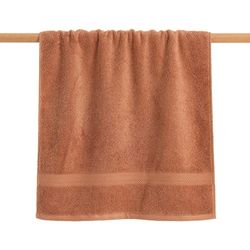 BELUM | 100% Combed Cotton Towel 650 g. Burnt Orange 70 x 140, Quick Dry Towels, Highly Absorbent Cotton Towels