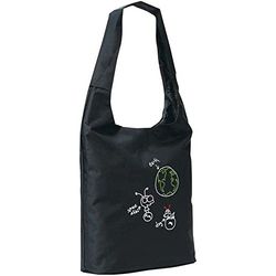 LANNOO EDITIONS A1001734 boodschappentas, zwart