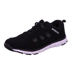 Brütting Spiridon Fit, Zapatillas Unisex Adulto, Negro, 36 EU