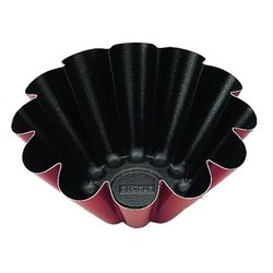 IBILI 355210 Moule à brioche, Acier, Noir/Rouge, 10 x 10 x 5 cm