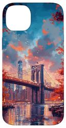 City NYC Skyline Case for iPhone 14 Plus