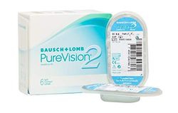 PureVision 2 BAUSCH + LOMB lentillas mensuales esféricas, 6 unidades / 8.6 BC / 14.00 DIA / -03,00