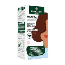 Herbatint Vegetal Color - Coloration végétale 100% naturelle et bio HOT CHOCOLATE POWER - Chocolat 100 gr