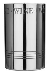 Premier Housewares Bombay Refroidisseur de vin, Acier Inoxydable, Argent