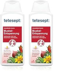 Tetesept muscolare e da doccia, 250 ML (Confezione da 2)