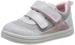 Primigi Garçon Fille Baby AYGO Chaussure de Gymnastique, Argento-Perla, 25 EU