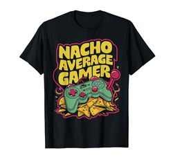 Nacho Media Video Gamer Player Cinco De Mayo Maglietta