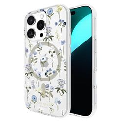 kate spade new york iPhone 16 Pro Hoesje - Compatibel met MagSafe - Designer Telefoonhoes - Precious Bloom