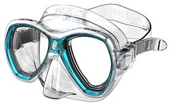 SEAC Elba Masque de plongée en Silicone Aigue-Marine