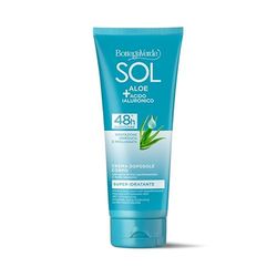 Bottega Verde - SOL Aloe e Acido Ialuronico, Crema Doposole Corpo con Acido Ialuronico e Aloe, 200ml, Idrata Fino a 48 Ore e Prolunga l'Abbronzatura