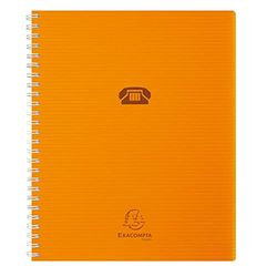 Exacompta 22020E - Cuaderno de direcciones Linicolor 18,5 x 22,5 cm