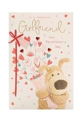 Boofle Alla hjärtans dag-kort för flickvän – söt design