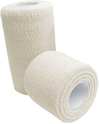 Cohesive Bandage, White 7.5cm x 4.5m Pack of 6