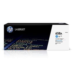 HP 658A LaserJet Toner Cartridge Cyan W2001A