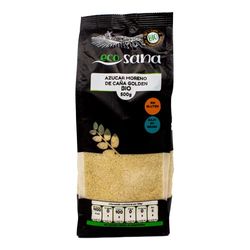 ECOSANA AZÚCAR MORENO CAÑA GOLDEN CERTIFICADO BIO by DRASANVI - VEGANO - SIN GLUTEN - 500g