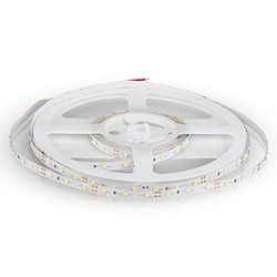 Strip LED Strip met 300 LED 12 V 18 W 5 mt koud wit 6000 K vt-2005