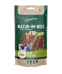 Christopherus Bacchette da masticare per cani con anatre essiccate ad aria calda, 70 g