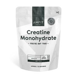 Marchio Amazon - Amfit Nutrition, Creatina monoidrato micronizzata Polvere, Non aromatizzato, 250 g, 73 porzioni