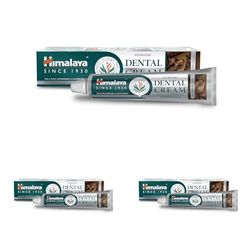 Himalaya Ayurvedic Dental Cream with Essential clove Oil |Prevents cavities, tooth decay Natural Anti-Odour Agent for bad breath| Formulated by dental experts - 100g (Confezione da 3)
