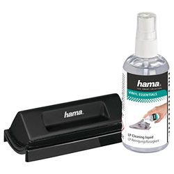 Hama | Kit de limpeza de vinil (limpeza para discos, 100 ml)