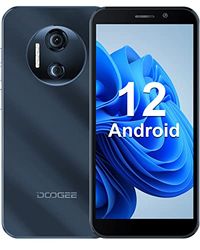 Moviles Baratos y Buenos, DOOGEE X97 Pro 4GB RAM+64GB ROM Telefono Movil, Android 12, 4200mAh Batería, 6.0" HD+ Pulgadas Smartphone Barato 4G Dual SIM, Doble Cámara 12MP, NFC/GPS/OTG/Face ID-Azul