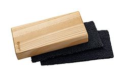 SIGEL BA120 Gomma per lavagna di legno, magnetico, 13 x 6 cm, rimuove l'inchiostro rapidamente e a secco