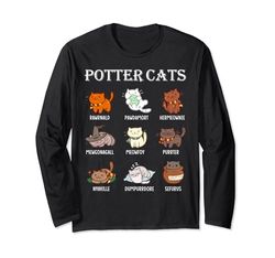 Potter Cats Rawnald Pawdamori Hermeownie Mewonagall Meowfoy Manga Larga