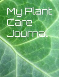 My Plant Care Journal