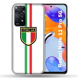 Cover per Xiaomi Redmi Note 11 Pro / 11 Pro 5G Travel Italia 3 Bianco