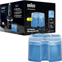 Braun 3in1 ShaverCare SmartCare Center Refill Cartridges, 8 Pack