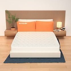 MiaSuite matras voor tweepersoonsbed, 160 x 200, hoogte 25 cm, orthopedisch, met medisch product, 7 cm memory-schuim, 9 zones en 17 cm waterfoam-matras, 160 x 200 cm