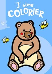 J'aime colorier - Ours brun - Livre de coloriage pour enfants – De 2 à 4 ans