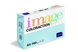 Bild Coloraction – färgat kopieringspapper isberg/isblå 160 g/m² A4 – paket med 250 ark