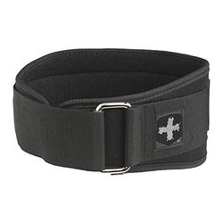 Harbinger Firm Fit Voorgevormde Gewichtheffen Riem, Houdingsondersteuning, Krachttraining Apparatuur, Zwart, XL
