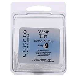 Cuccio Pro Vamp Tips 9 by for Women 50 Ongles en Acrylique 50 Unités